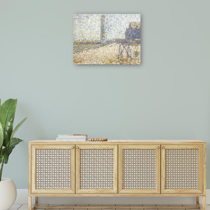 El hospicio y el faro de Honfleur - Georges Seurat