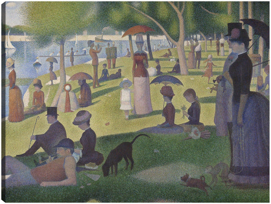 Un domingo en La Grande Jatte (1884) - Georges Seurat