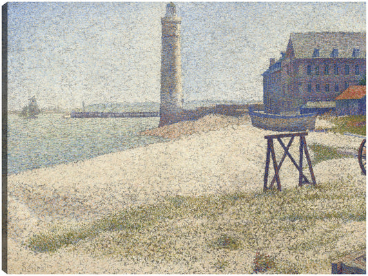 El faro de Honfleur (1886) - Georges Seurat