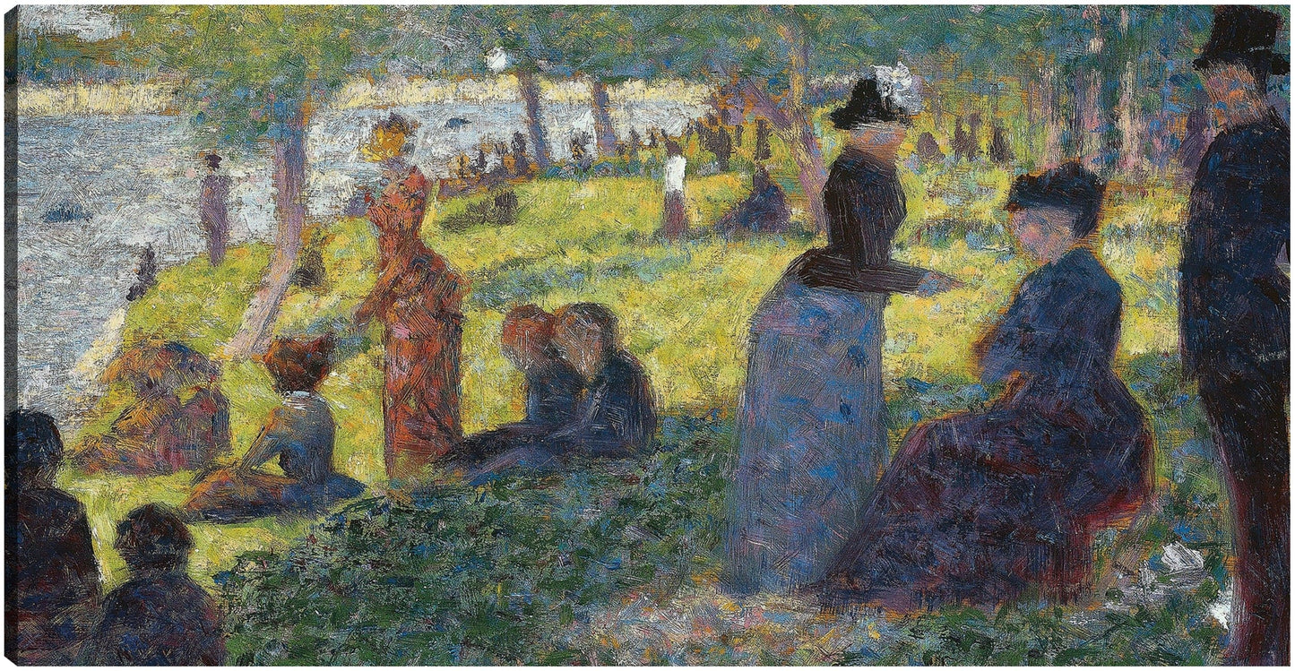 Boceto al óleo para “La Grande Jatte” (1884) - Georges Seurat
