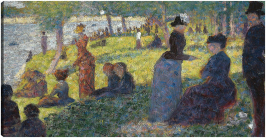Boceto al óleo para “La Grande Jatte” (1884) - Georges Seurat