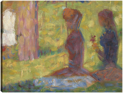 Estudio de figuras de La Grande Jatte (1884-1885) - Georges Seurat
