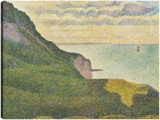 Paisaje marino en Port-En-Bessin, Normandía (1888) - Georges Seurat