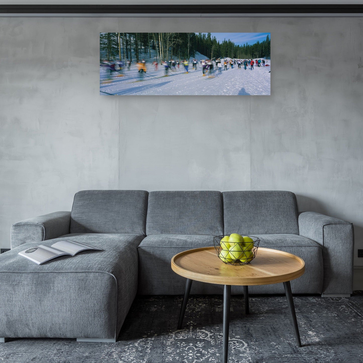 Carrera de esquí de fondo - Panoramic Images