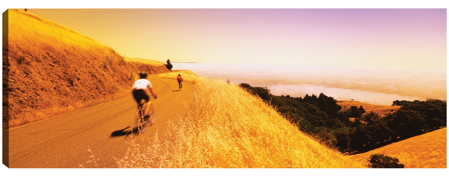 Ciclistas en Marin County - Panoramic Images