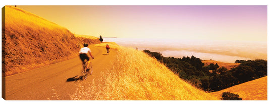 Ciclistas en Marin County - Panoramic Images