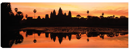 Siluetas de Angkor Wat - Panoramic Images