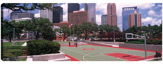Baloncesto, Houston, TX - Panoramic Images