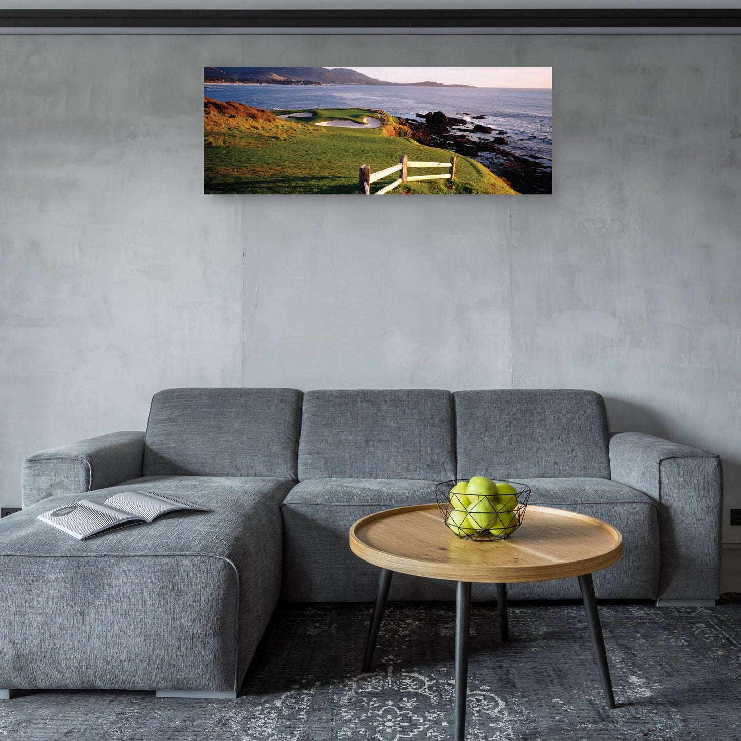 Hoyo 7, Pebble Beach Golf Links, Pebble Beach, California - Panoramic Images