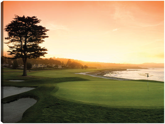 Hoyo 18, Pebble Beach Golf Links, Pebble Beach, California - Panoramic Images