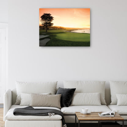 Hoyo 18, Pebble Beach Golf Links, Pebble Beach, California - Panoramic Images