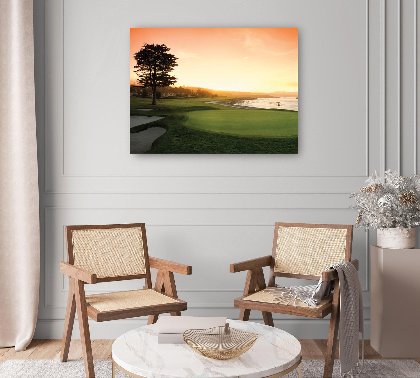 Hoyo 18, Pebble Beach Golf Links, Pebble Beach, California - Panoramic Images