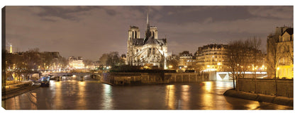 Monumentos de París al anochecer - Panoramic Images