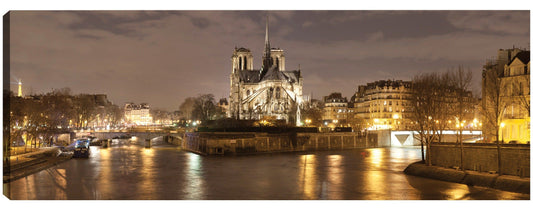 Monumentos de París al anochecer - Panoramic Images