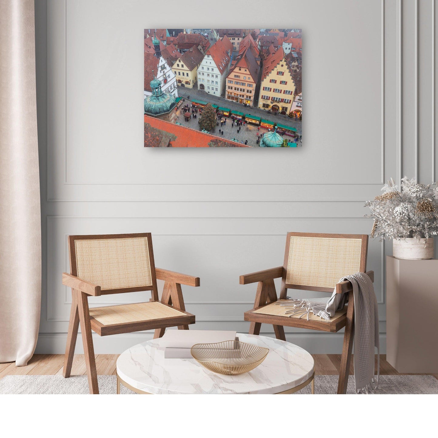 Mercado de Navidad en Baviera - Panoramic Images