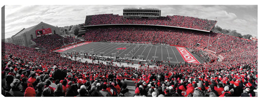 Juego de fútbol americano Wisconsin Badgers - Panoramic Images