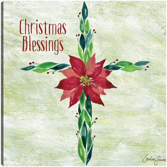 Guirnalda de Navidad Cruz - Caroline Simas