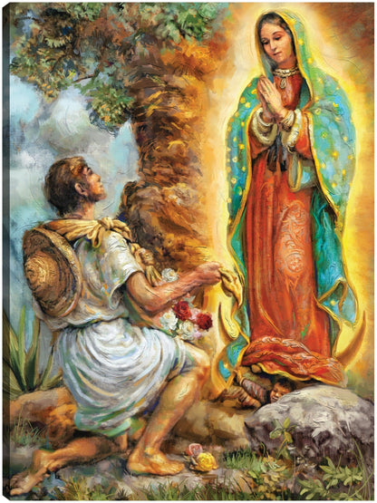 Señora de Guadalupe y Juan Diego - Studio Arts
