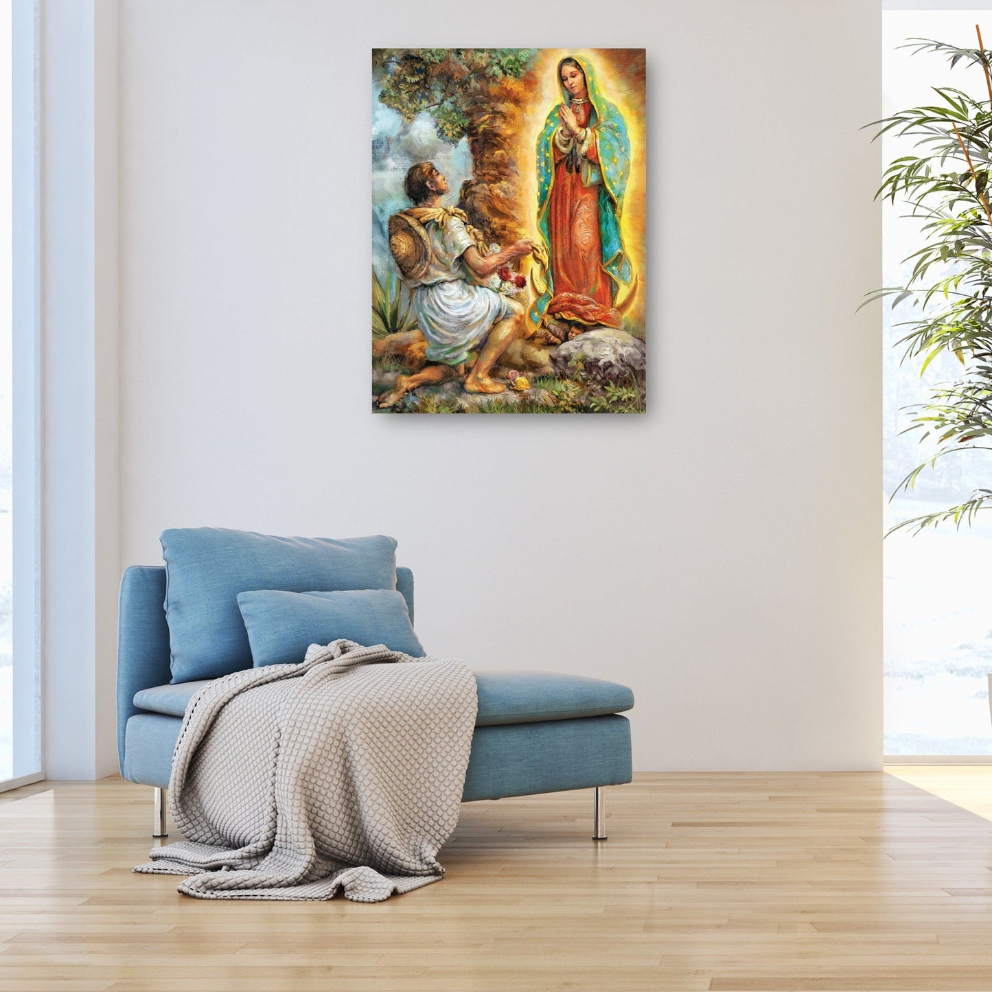 Señora de Guadalupe y Juan Diego - Studio Arts