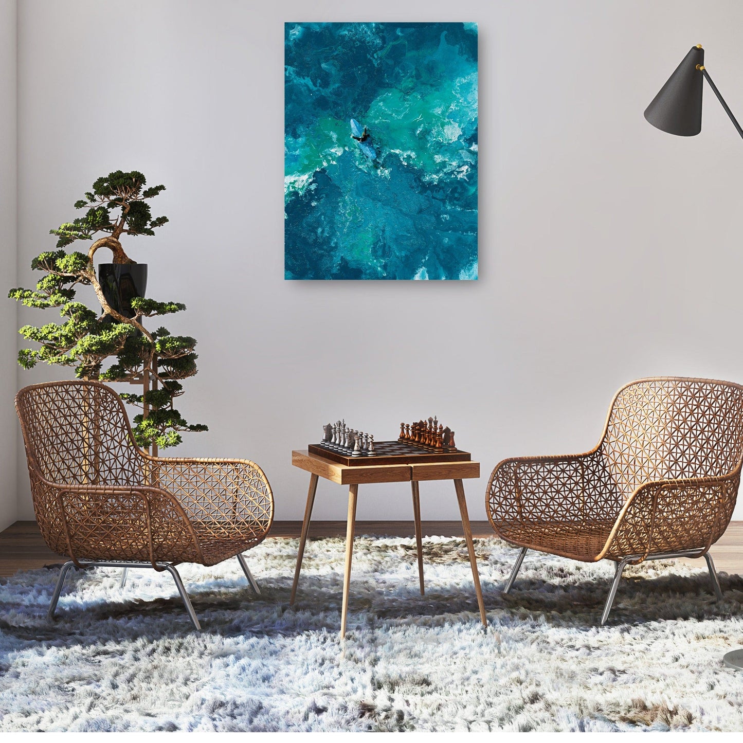 Paz azul - Kamdon Kreations