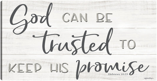Se puede confiar en Dios - Susie Boyer