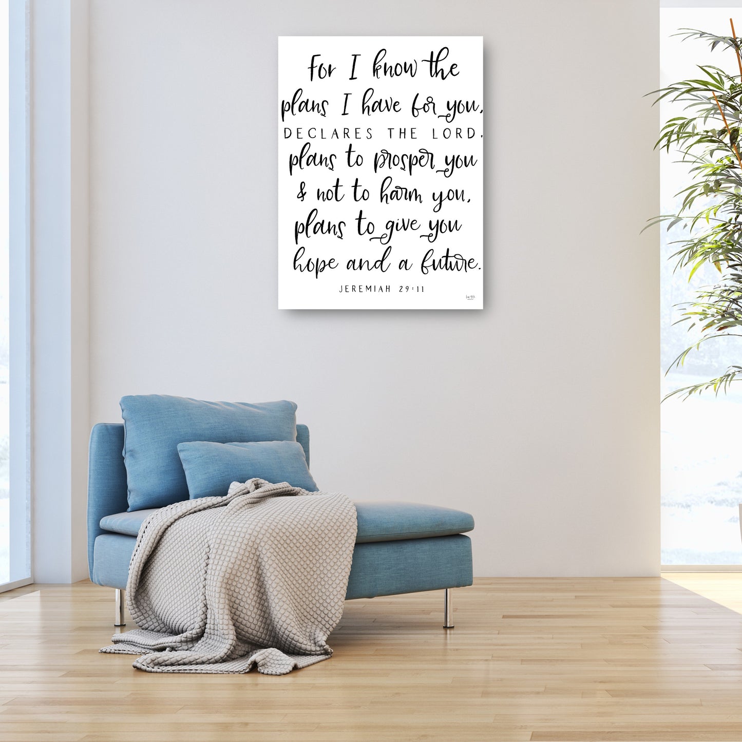 Los planes que tengo para ti - Lux + Me Designs