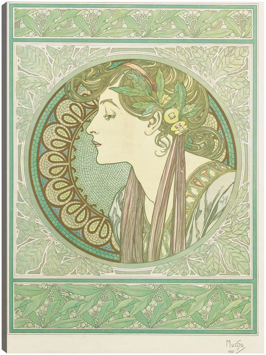 Laurel (1901) - Alphonse Mucha