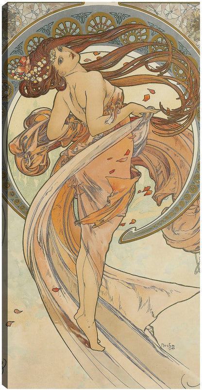 Las artes 2 (1898) - Alphonse Mucha