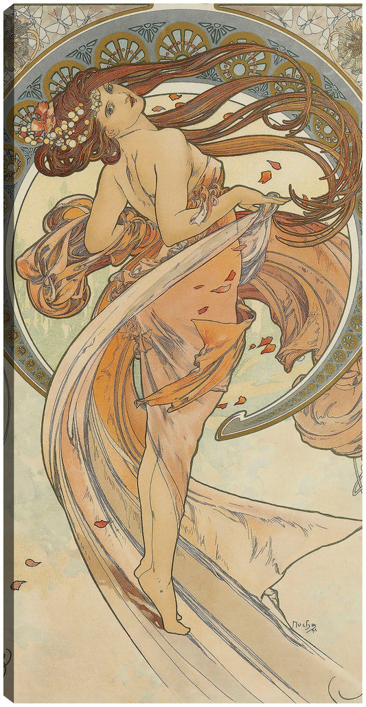 Las artes 2 (1898) - Alphonse Mucha