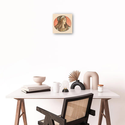 Vidriera para la fachada de la boutique Fouquet II - Alphonse Mucha