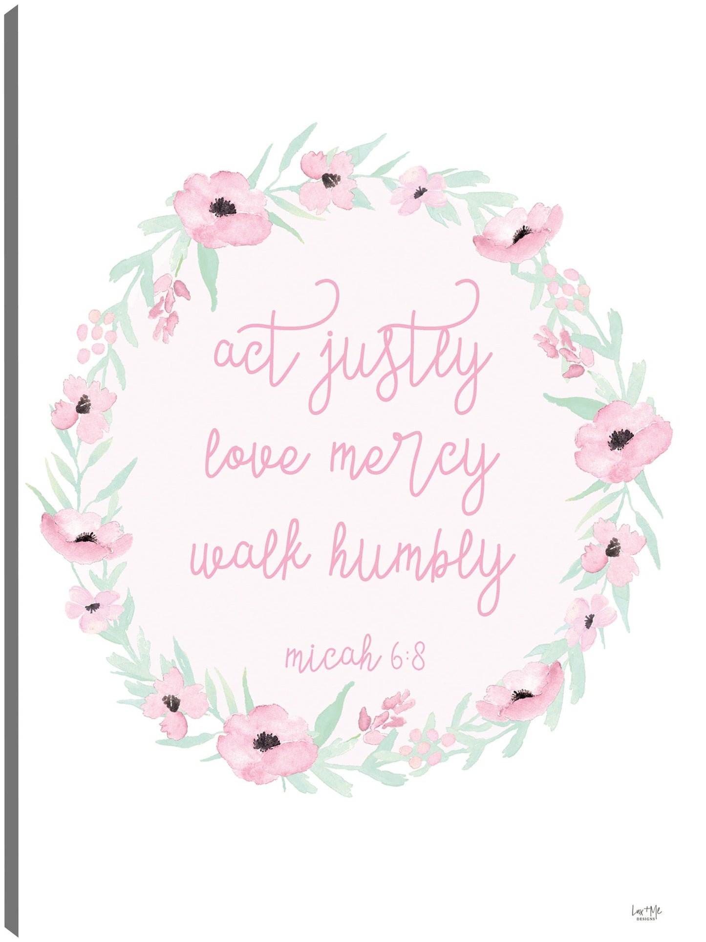 Actuar con justicia - Lux + Me Designs