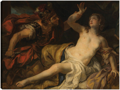 Tarquinio y Lucrecia (1692) - Johann Michael Rottmayr