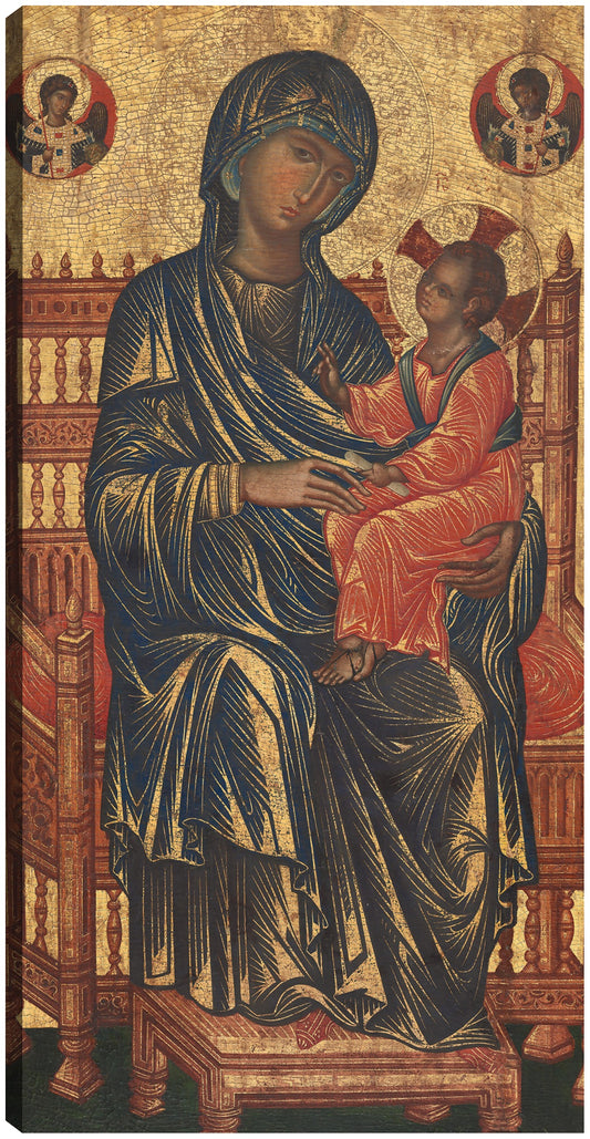 La Virgen y el Niño entronizados, c. 1250/1275 - Constantinople