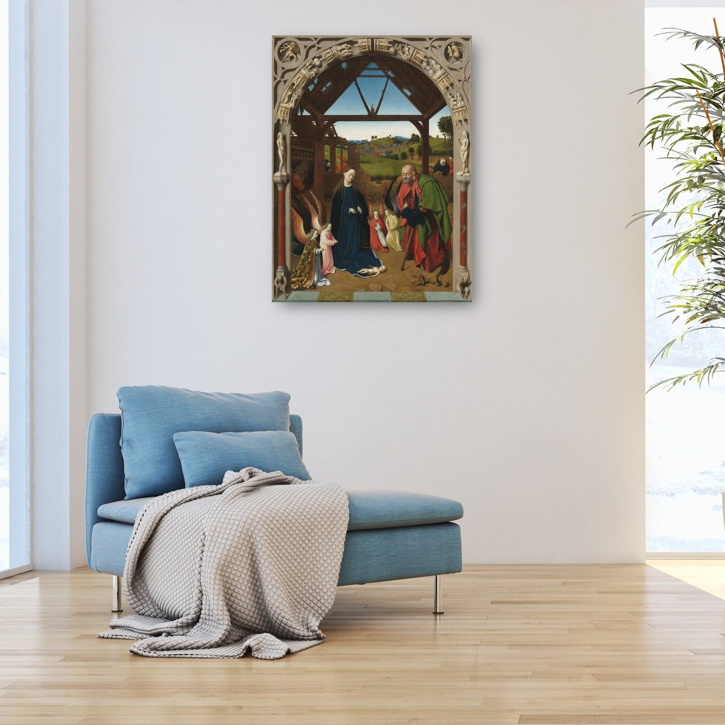 La Natividad, c. 1450 - Petrus Christus