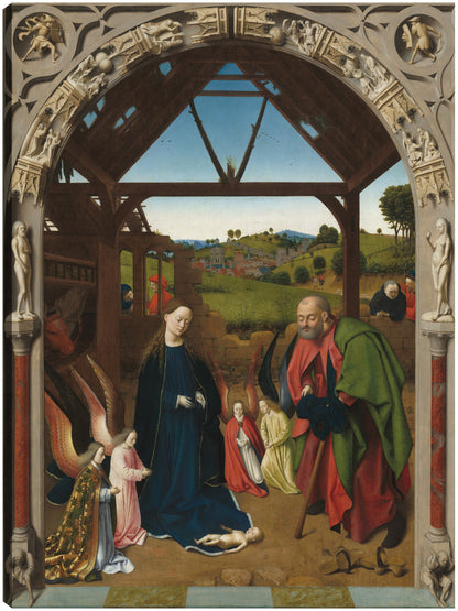 La Natividad, c. 1450 - Petrus Christus