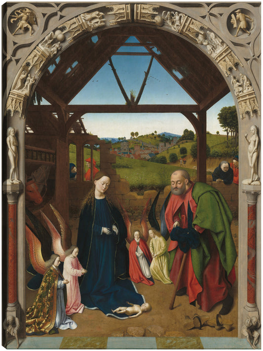 La Natividad, c. 1450 - Petrus Christus