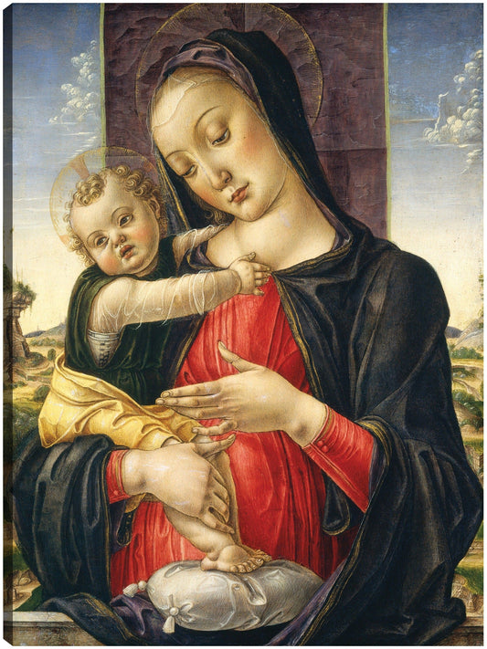 Virgen y el Niño, c. 1475 - Bartolomeo Vivarini