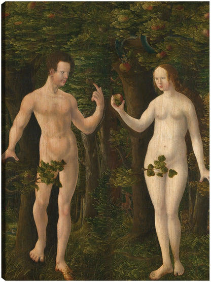 La caída del hombre [panel central], c. 1535 - Workshop of Albrecht Altdorfer
