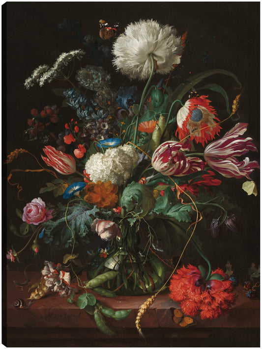 Jarrón de flores, c. 1660 - Jan Davidsz de Heem