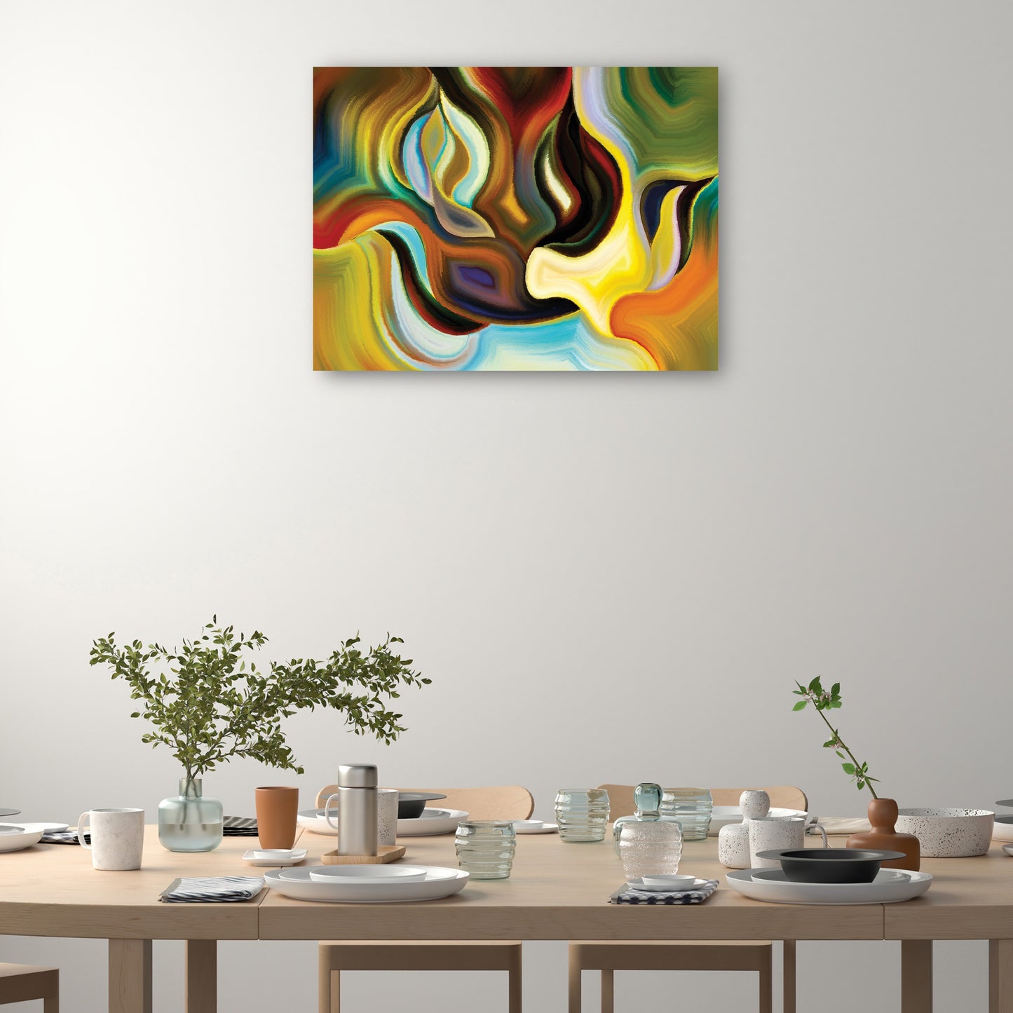 Las formas coloridas dentro - DP Gallery