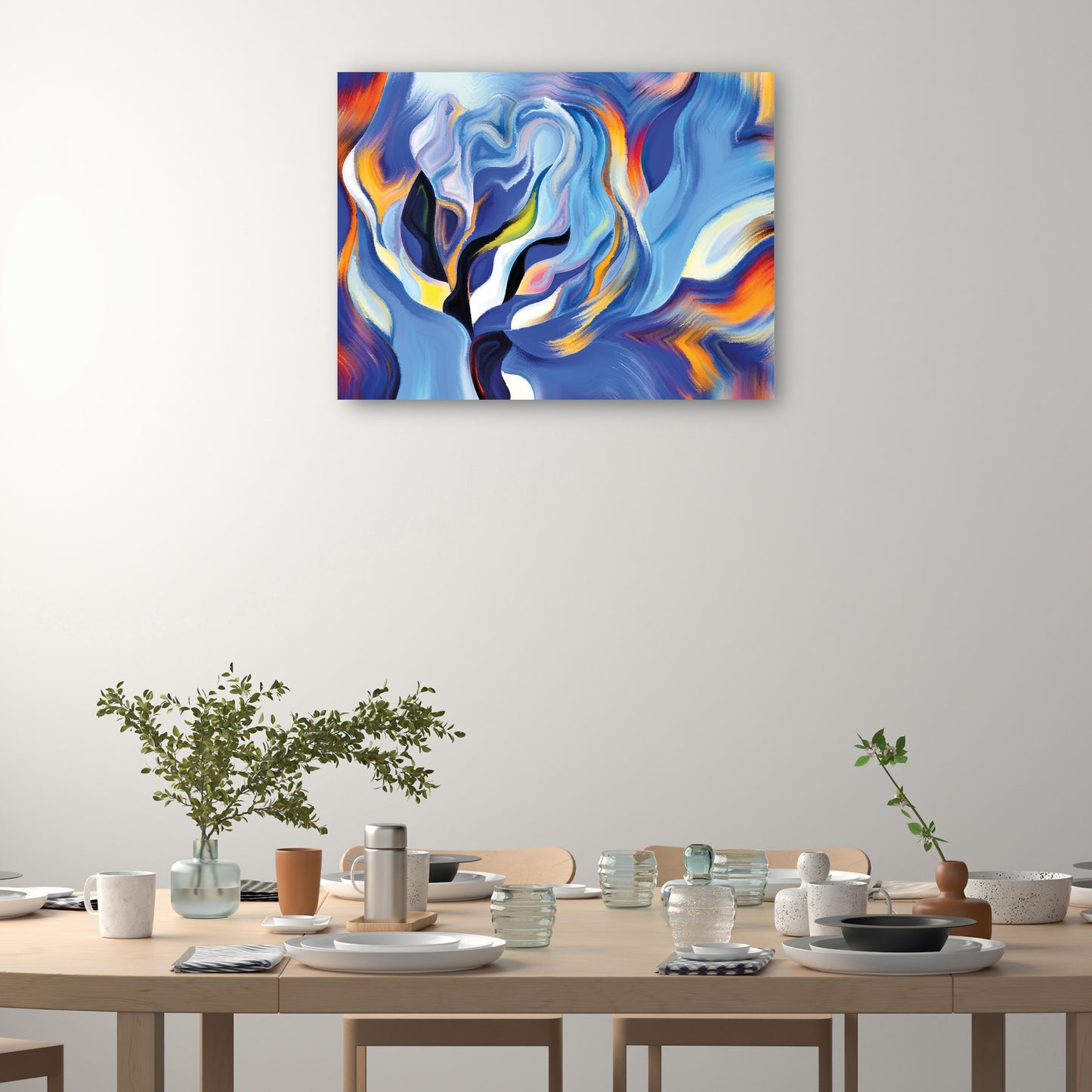 Las formas azules dentro - DP Gallery