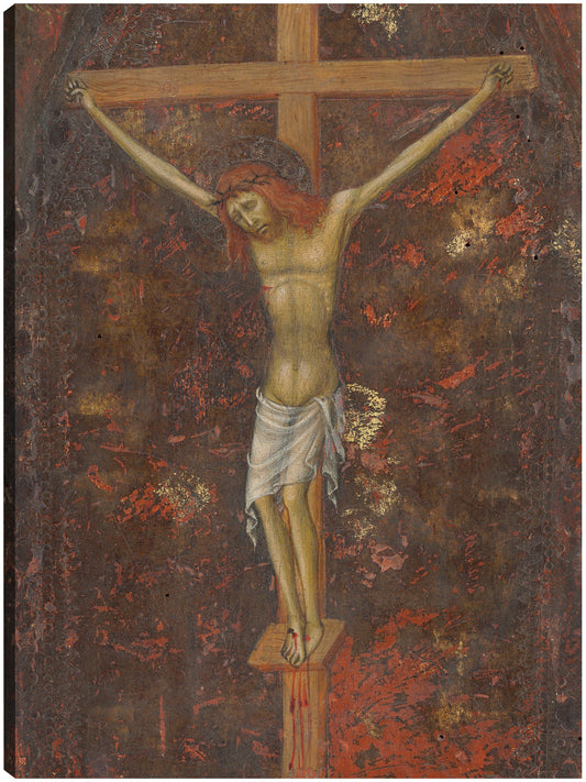 Cristo en la cruz [reverso], c. 1380/1390 - Andrea di Bartolo