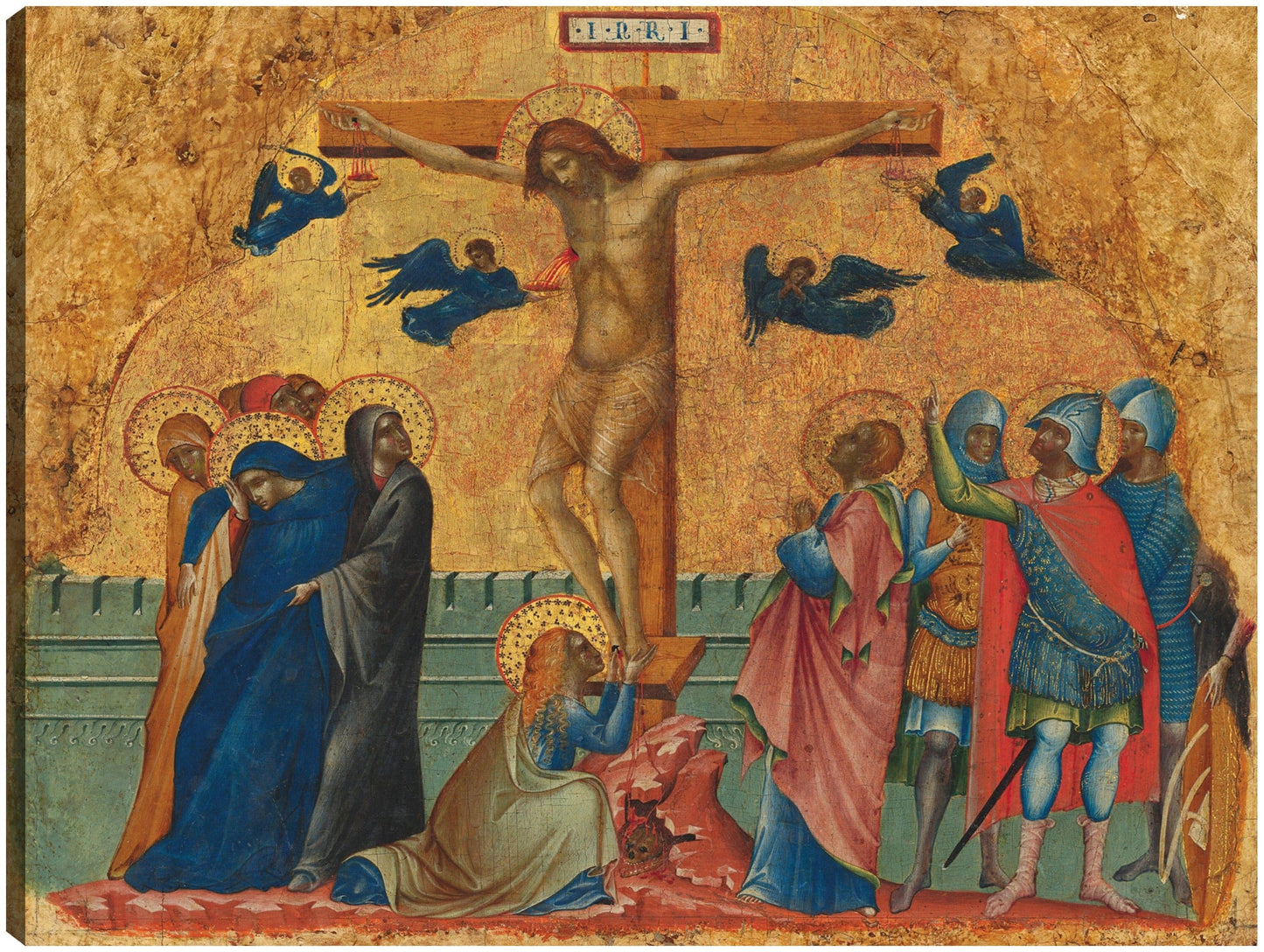 La Crucifixión, c. 1340/1345 - Paolo Veneziano