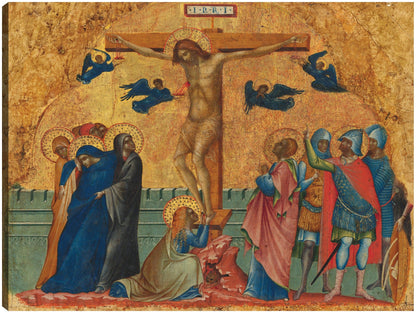 La Crucifixión, c. 1340/1345 - Paolo Veneziano
