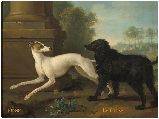 Misse y Luttine, 1729 - Jean-Baptiste Oudry