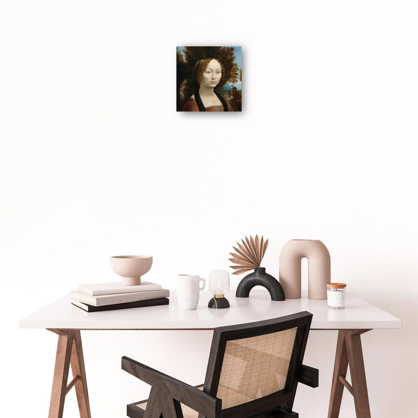 Ginevra de' Benci [anverso], c. (1474-1478) - Leonardo da Vinci