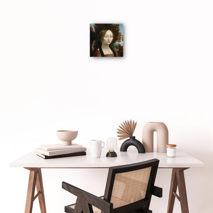 Ginevra de' Benci [anverso], c. (1474-1478) - Leonardo da Vinci