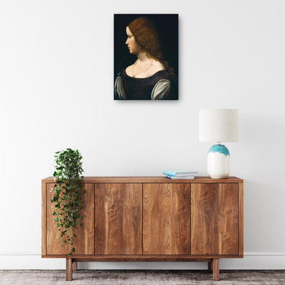 Retrato de una señorita, c. 1500 - Leonardo da Vinci