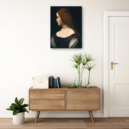Retrato de una señorita, c. 1500 - Leonardo da Vinci