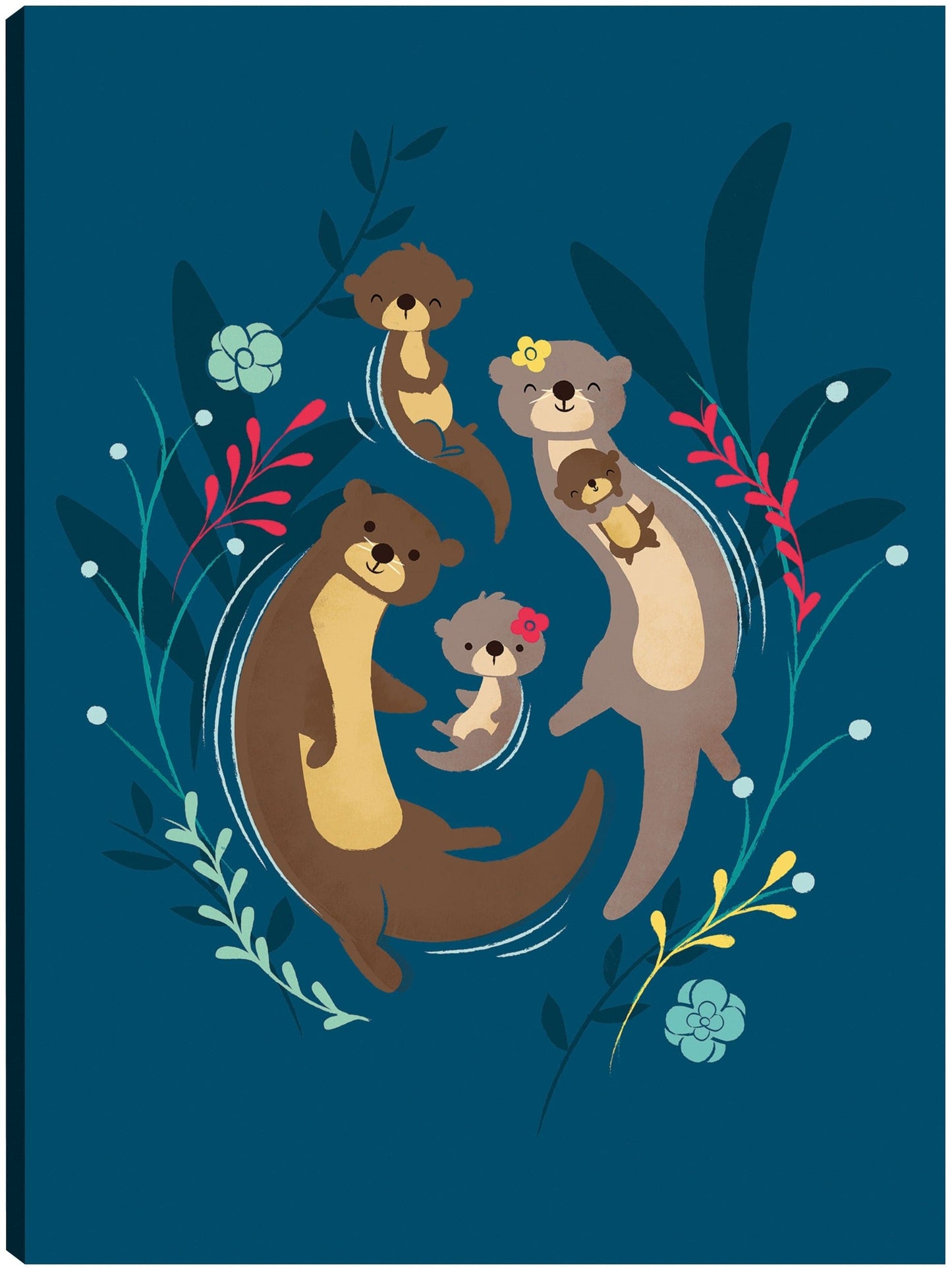 Familia de nutrias - Jay Fleck